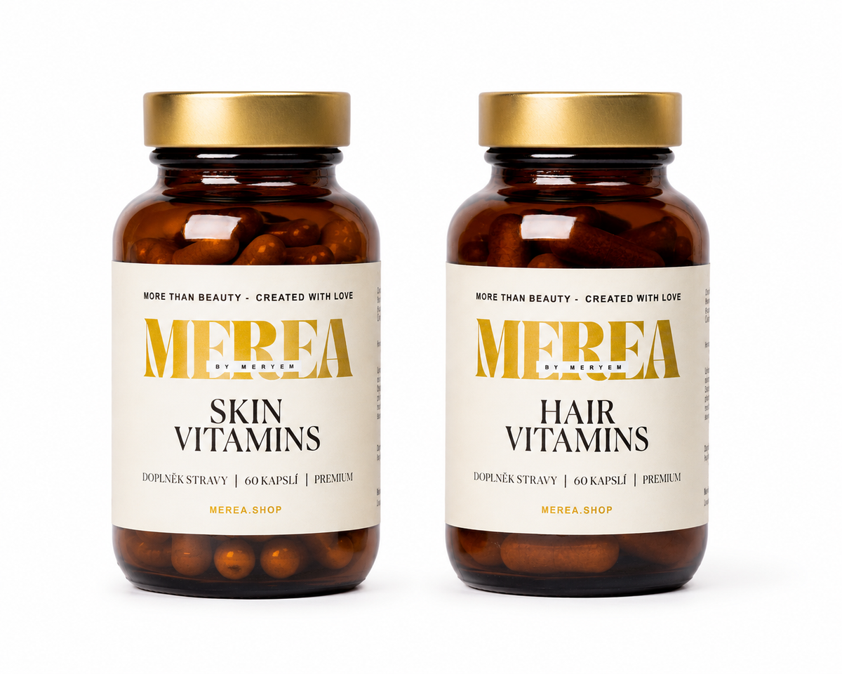 Merea Premium Beauty Duo (1x Hair & 1x Skin Vitamins) 2 měsíční kúra.