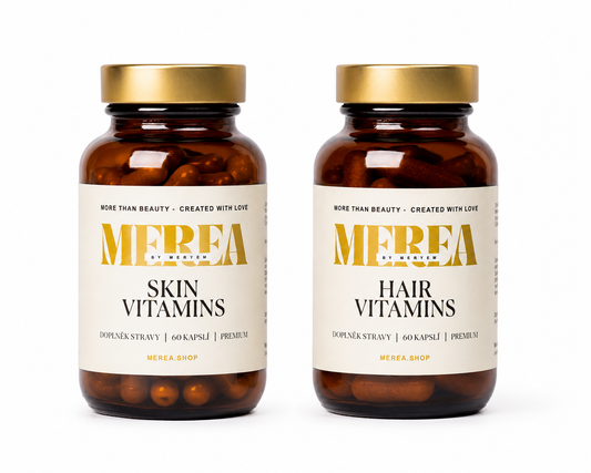 Merea Premium Beauty Duo (1x Hair & 1x Skin Vitamins) 2 měsíční kúra.