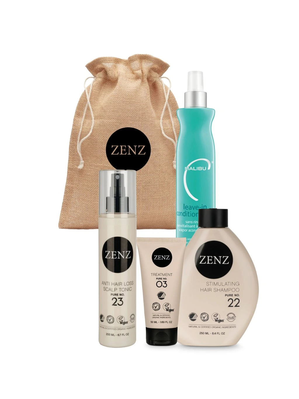 Balíček ANTI HAIR LOSS s Malibu C, dárkové balení