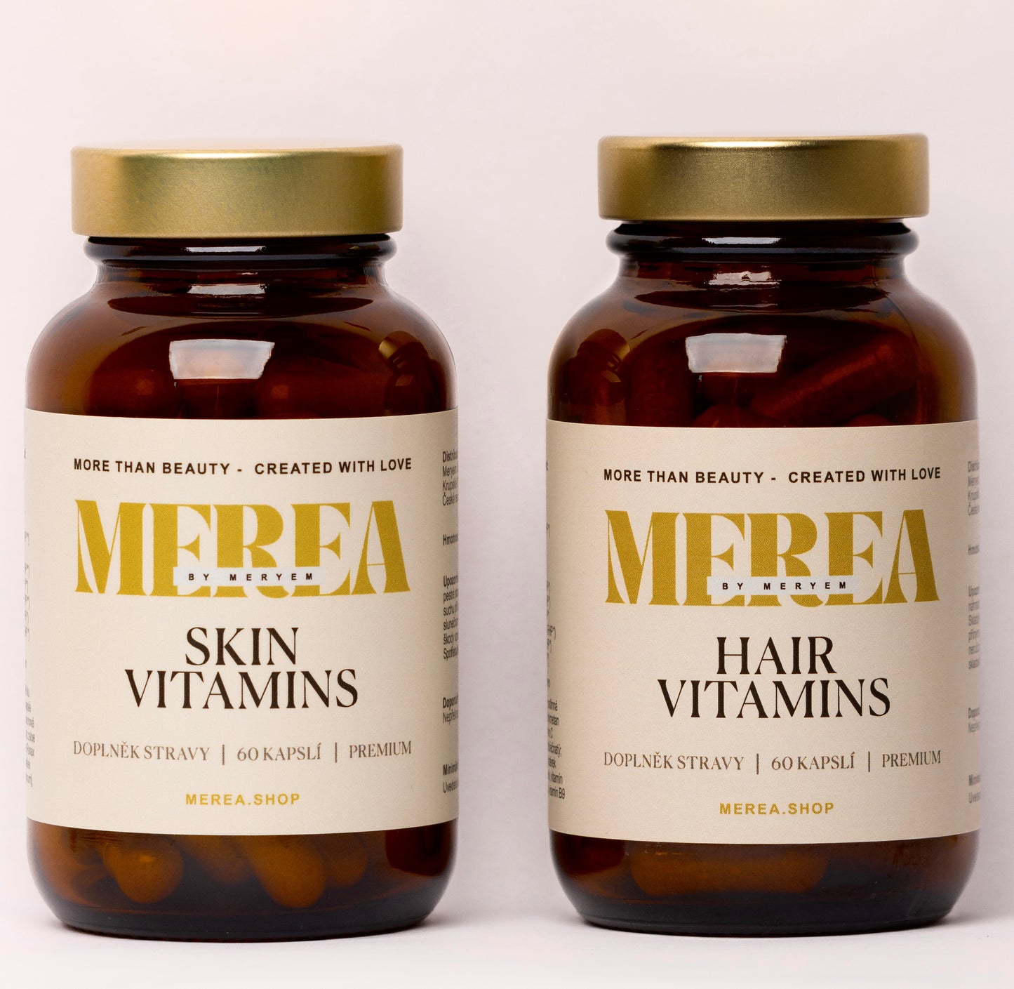 Merea Premium Beauty Duo (1x Hair & 1x Skin Vitamins) 2 měsíční kúra.